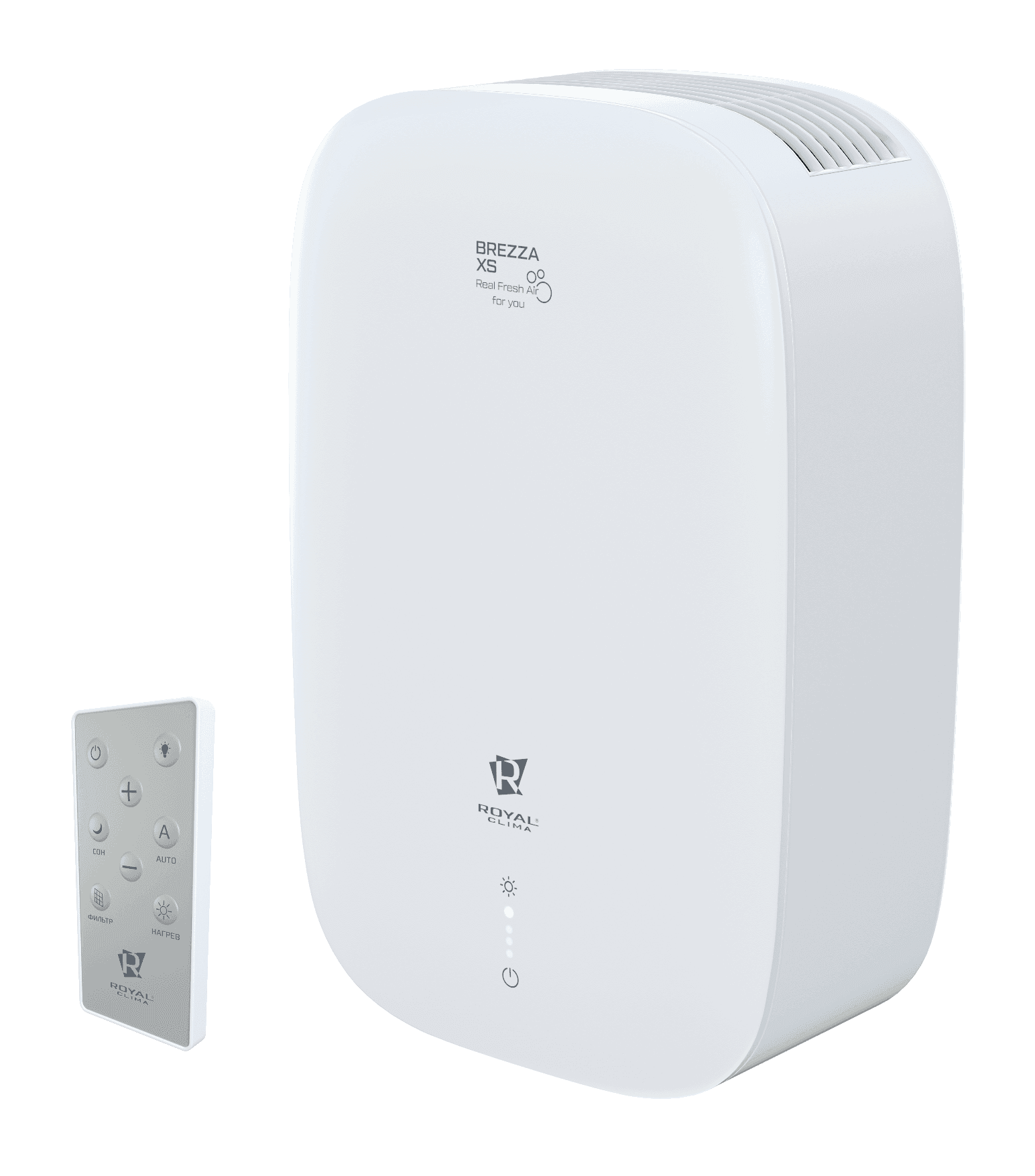 Современная бытовая приточная вентиляционная установка Royal Clima BREZZA XS RCB 75