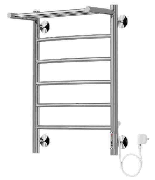 Полотенцесушитель Royal Thermo Аора П6 c полкой 450х650 электро (new встроен. диммер)