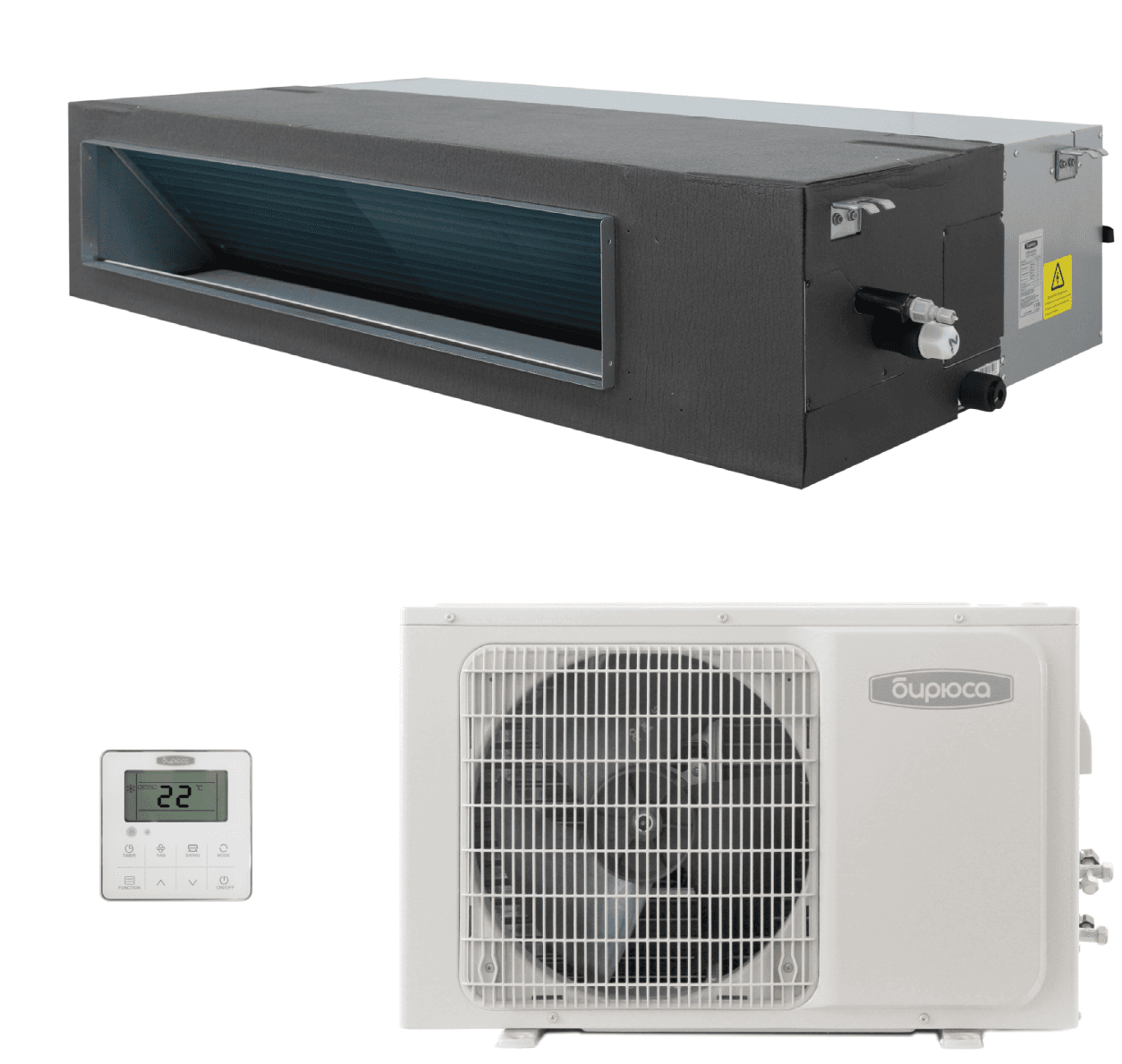 Канальный кондиционер Бирюса BLMD-H18/4R1