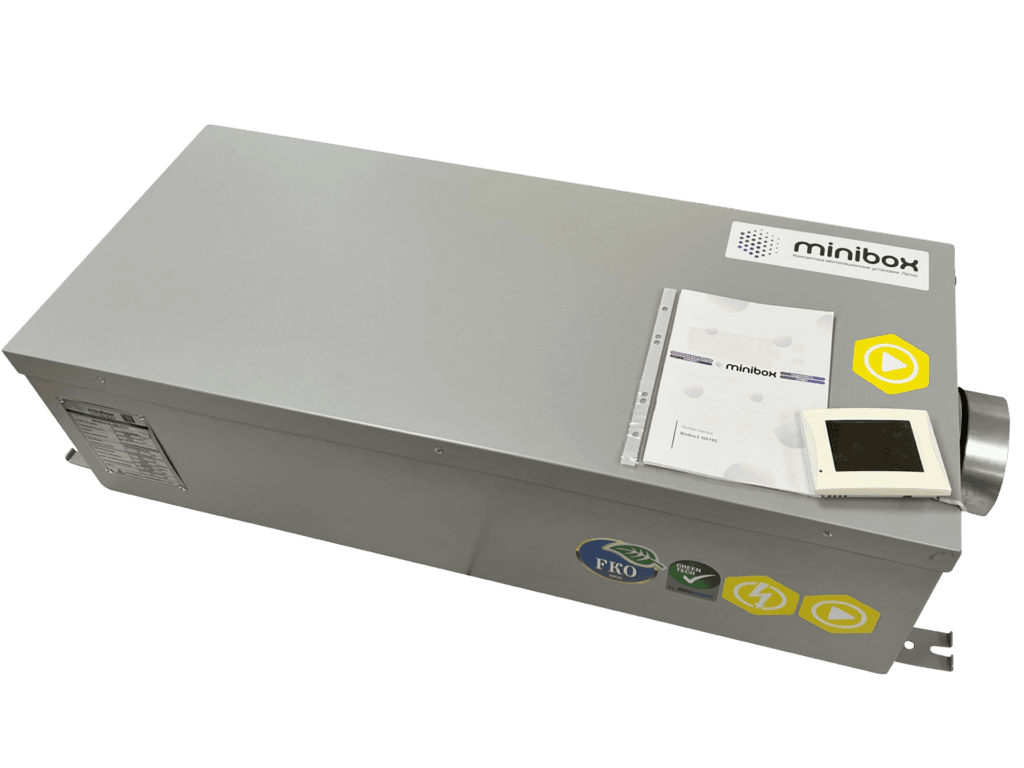Приточная вентиляционная установка Minibox E-300-FKO GTC
