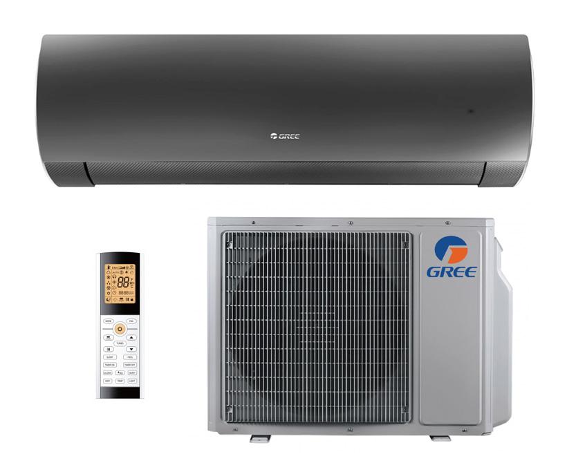 Кондиционер Gree Lyra Black Inverter GWH12ACC-K6DNA1F(LCLH)