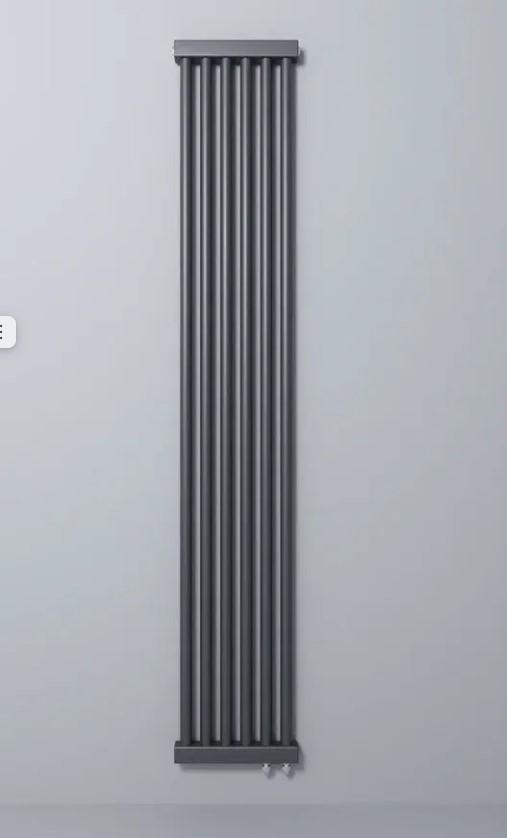 Радиатор стальной трубчатый Velar RT1 2000 V6, вертикальный, 6 секции Боковое