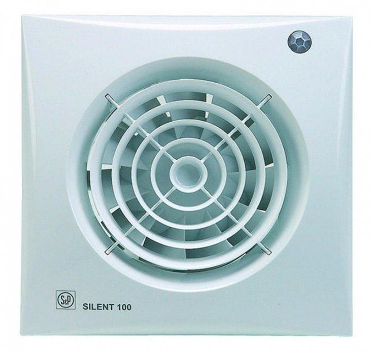 Вытяжка для ванной диаметр 100 мм Soler & Palau SILENT-100 CDZ