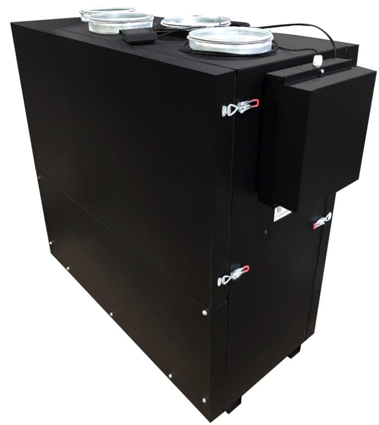 Приточно-вытяжная вентиляционная установка Turko Zenit Heco V 360 E (Steel)