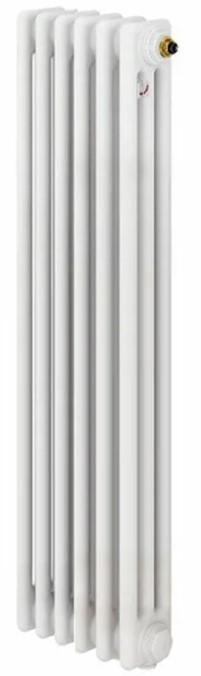 Стальной трубчатый радиатор 3-колончатый Zehnder Charleston Completto 3180/12/V001/RAL 9016