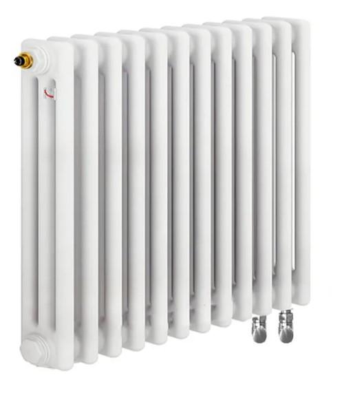 Стальной трубчатый радиатор 3-колончатый Zehnder Charleston Completto 3057/6/V001/RAL 9016