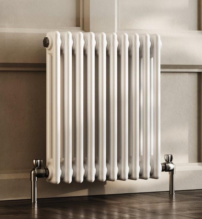 Стальной трубчатый радиатор 2-колончатый Solira 2030/10/12/RAL 9016