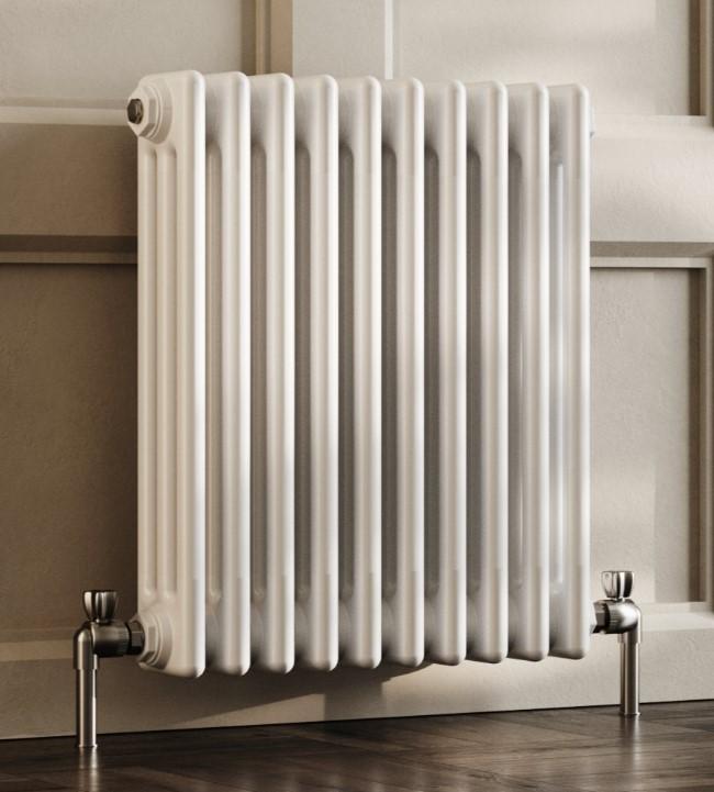 Стальной трубчатый радиатор 3-колончатый Solira 3080/10/12/RAL 9016