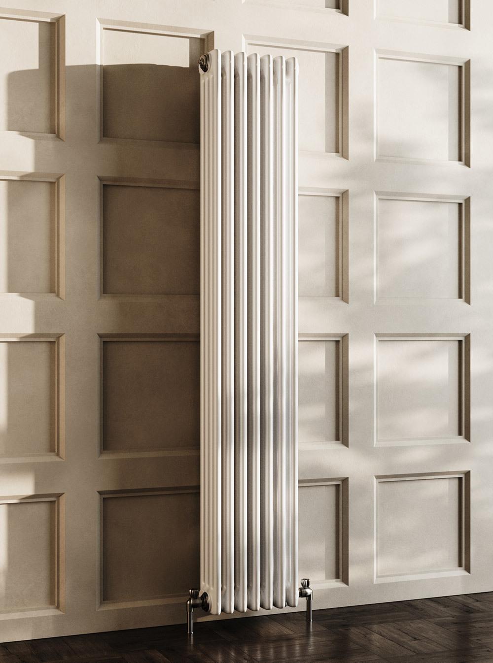 Стальной трубчатый радиатор 4-колончатый Solira 4200/6/12/RAL 9016