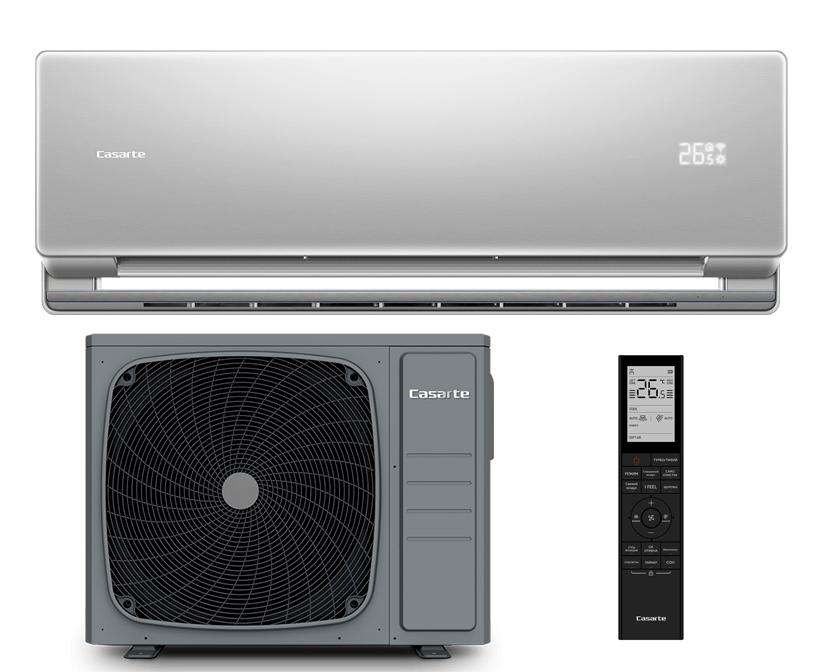 Кондиционер Casarte Velato Silver CAS35CC1/R3-S/1U35CC1/R3