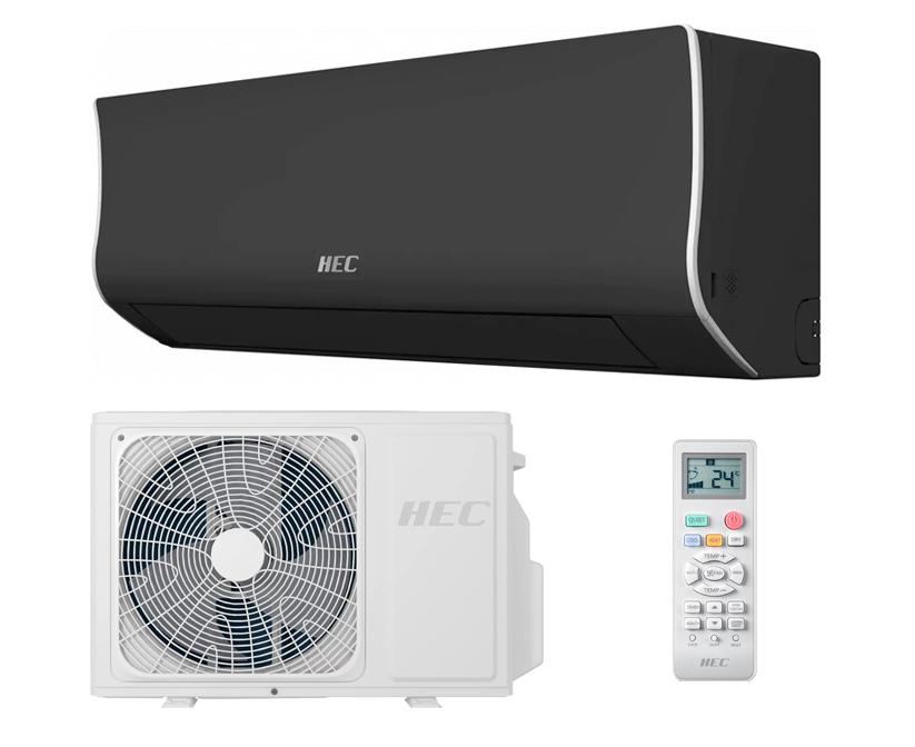 Кондиционер HEC Design Black inverter HEC-24HRE03/R3-B(DB)/HEC-24HRE03/R3(DB)