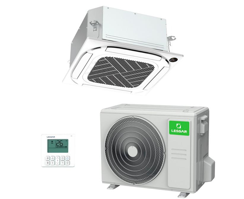 Кассетный кондиционер Lessar LS-HE12BCWE2/LU-HE12UWE2/LZ-B4CUB