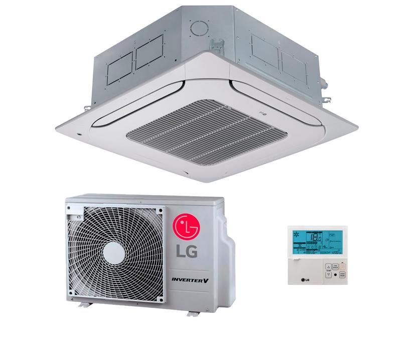 Кассетный кондиционер LG CT09R.NR0/UU09WR.UL0