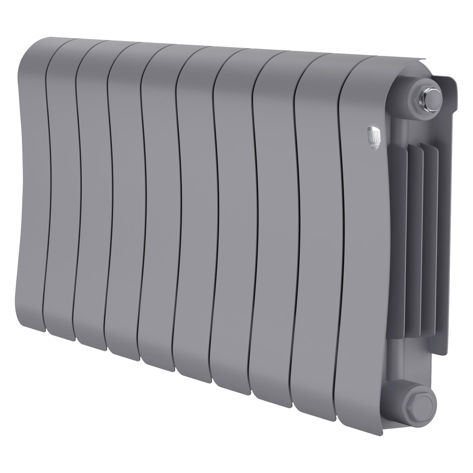 Радиатор Royal Thermo Infinity 300 Silver Satin 10 секц.