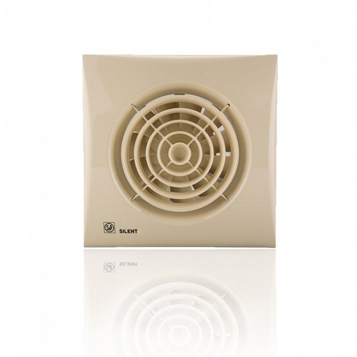 Вытяжка для ванной диаметр 100 мм Soler & Palau SILENT-100 CZ IVORY
