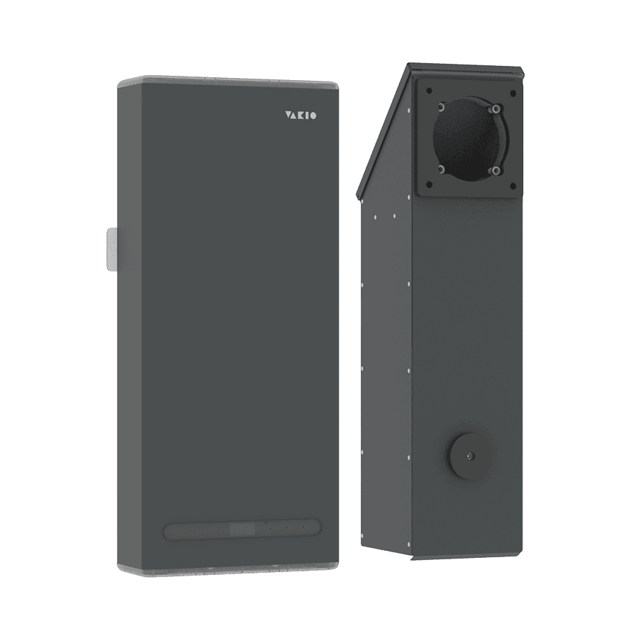 Бытовая приточно-вытяжная вентиляционная установка Vakio Window Smart Серый