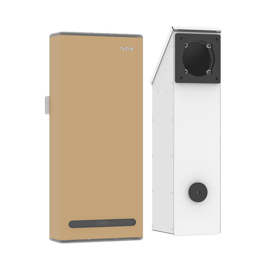 Бытовая приточно-вытяжная вентиляционная установка Vakio Window Smart Бежевый