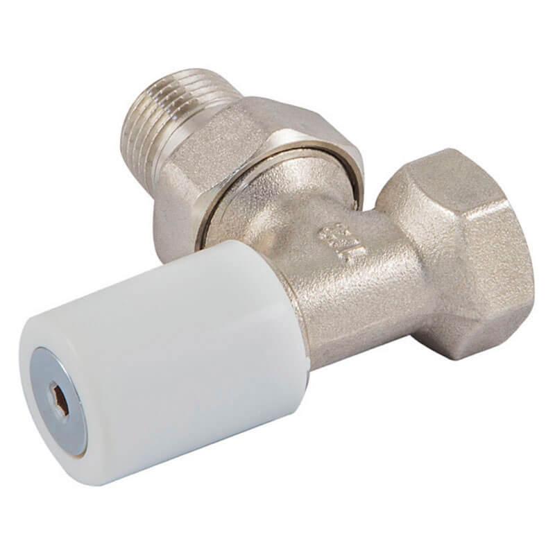 Ручной вентиль Schlosser с муфтой, угловой, DN 15 1/2 GZ * 1/2 GW