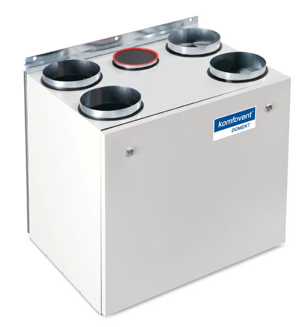 Приточно-вытяжная вентиляционная установка 500 Komfovent Domekt-R-450-V (L/AZ F7/M5 ePM1 55/ePM10 50)