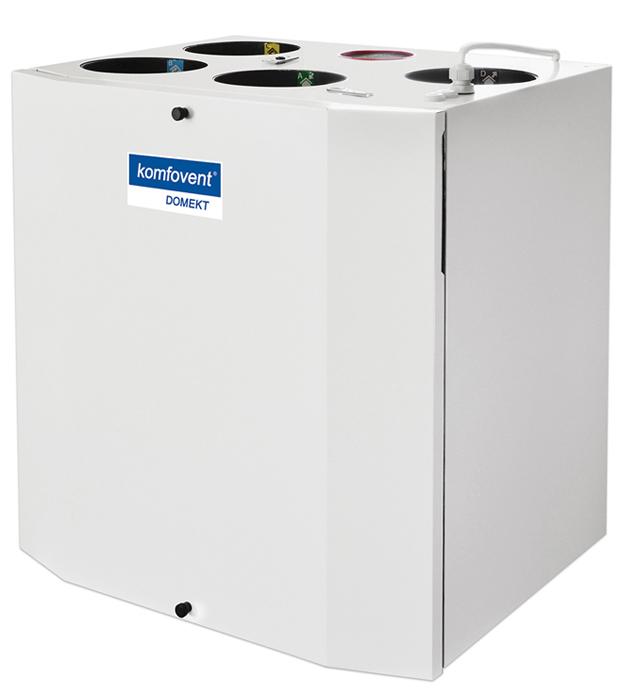 Приточно-вытяжная вентиляционная установка 500 Komfovent Domekt-R-300-V (L/A M5/M5 ePM10 50/ePM10 50)
