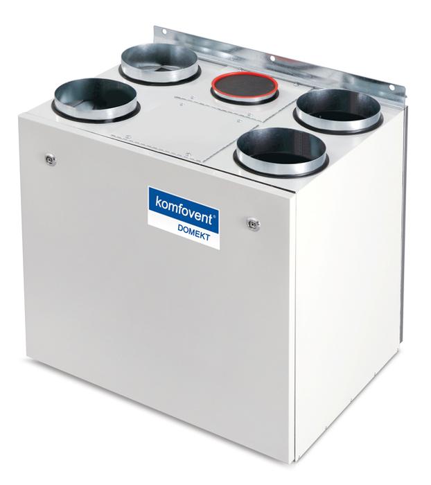 Приточно-вытяжная вентиляционная установка 500 Komfovent Domekt-R-400-V (L/AZ F7/M5 ePM1 55/ePM10 50)