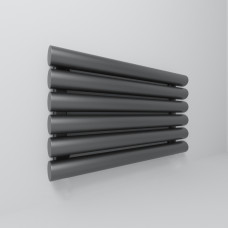 Радиатор стальной трубчатый Velar R89 1250 H3, горизонтальный, 3 секции Боковое