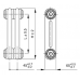 Стальной трубчатый радиатор Irsap TESI 2 RR 2 0500 18 01 A4 25 N