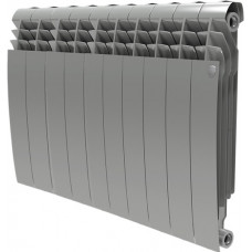 Биметаллический радиатор Royal Thermo BiLiner 500 Silver Satin 10 секц.