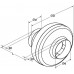 Канальный вентилятор Shuft CFk 125 VIM