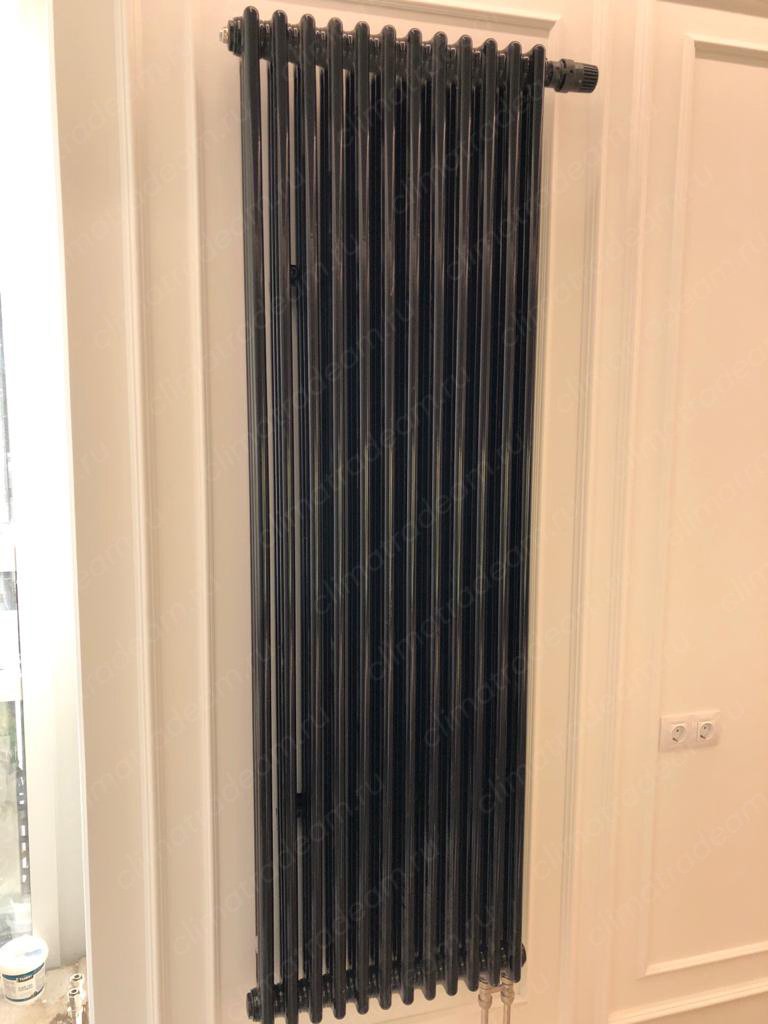 ЖК "Парадный Квартал" в г. Санкт-Петербурге установили вертикальный радиатор Loten и бойлер Electrolux.