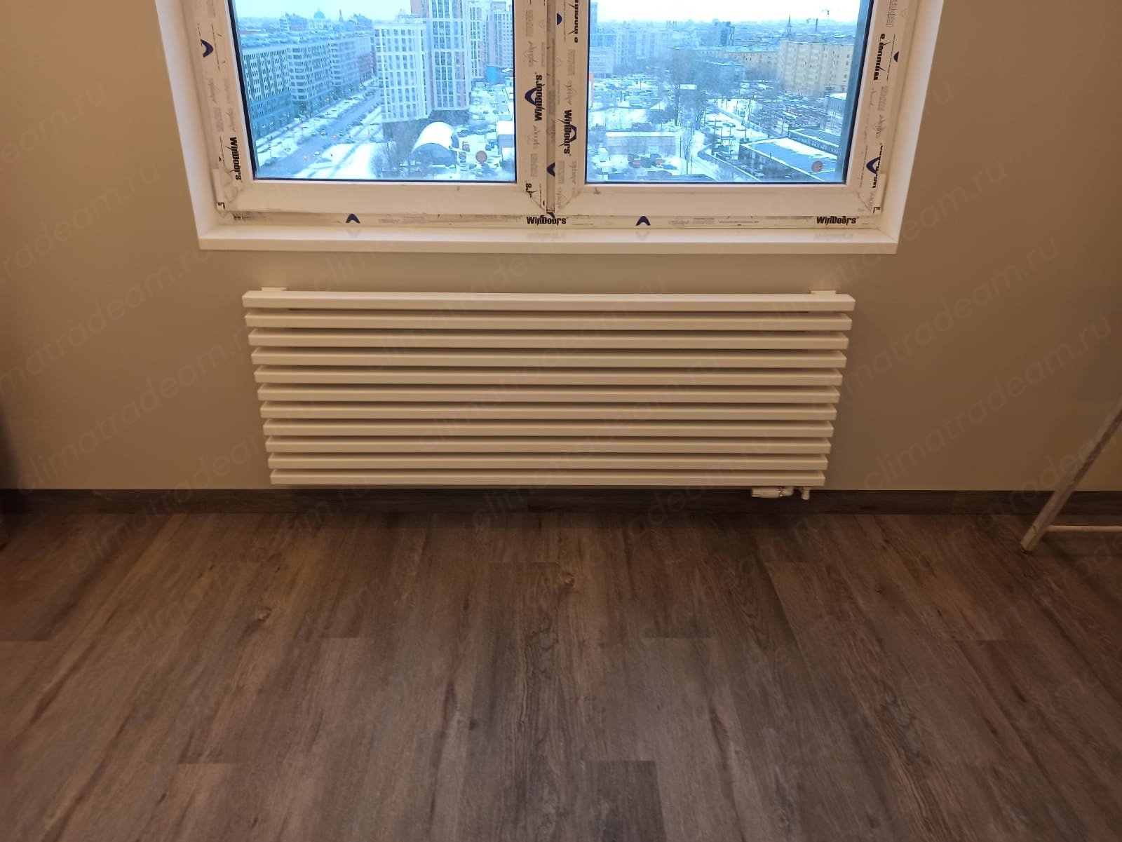 ЖК "Галактика Премиум" г. Санкт-Петербург Малая Митрофаньевская дом 8 к1 с1 установили стальные трубчатые радиаторы Warmes Haus серии Steel.