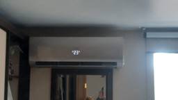 В городском поселке Токсово Всеволожский районе установили кондиционер Haier серии Lightera Full Black.