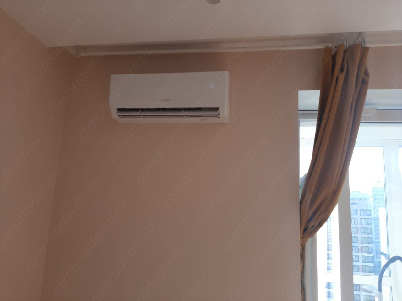 г. Санкт-Петербурге установили изящный кондиционер Tosot Natal 2021 новинка этого года.