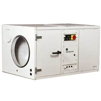 Промышленный осушитель воздуха Dantherm CDP 125 - 3x400V WCC с водоохлаждаемым конденсатором