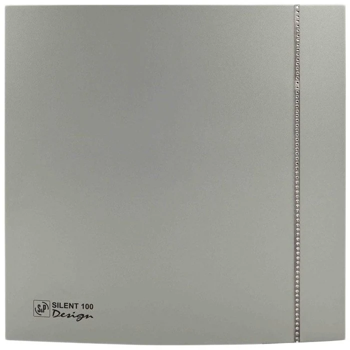 Вытяжка для ванной диаметр 100 мм Soler & Palau SILENT-100 CZ DESIGN SWAROVSKI (230V 50HZ)