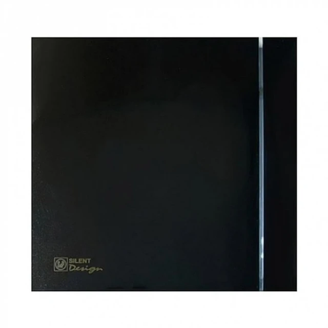 Вытяжка для ванной диаметр 120 мм Soler & Palau SILENT-200 CZ BLACK DESIGN 4C