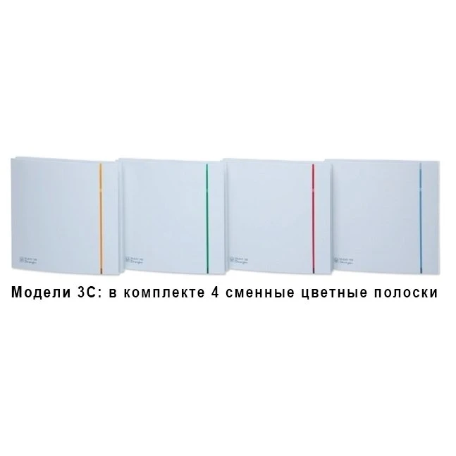 Вытяжка для ванной диаметр 100 мм Soler & Palau SILENT-100 CHZ DESIGN 3C