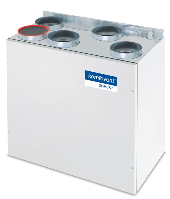 Приточно-вытяжная вентиляционная установка 500 Komfovent Domekt-R-200-V-HW/DH (L/A M5/M5 ePM10 50/ePM10 50)
