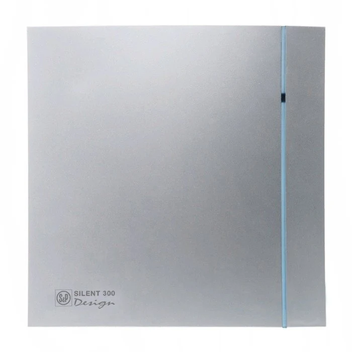 Вытяжка для ванной диаметр свыше 150 мм Soler & Palau SILENT-300 CZ PLUS SILVER DESIGN 3C
