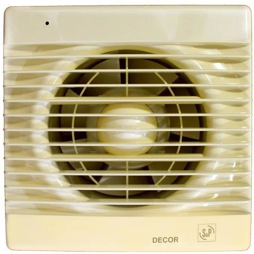 Вытяжка для ванной диаметр 100 мм Soler & Palau DECOR-100C IVORY
