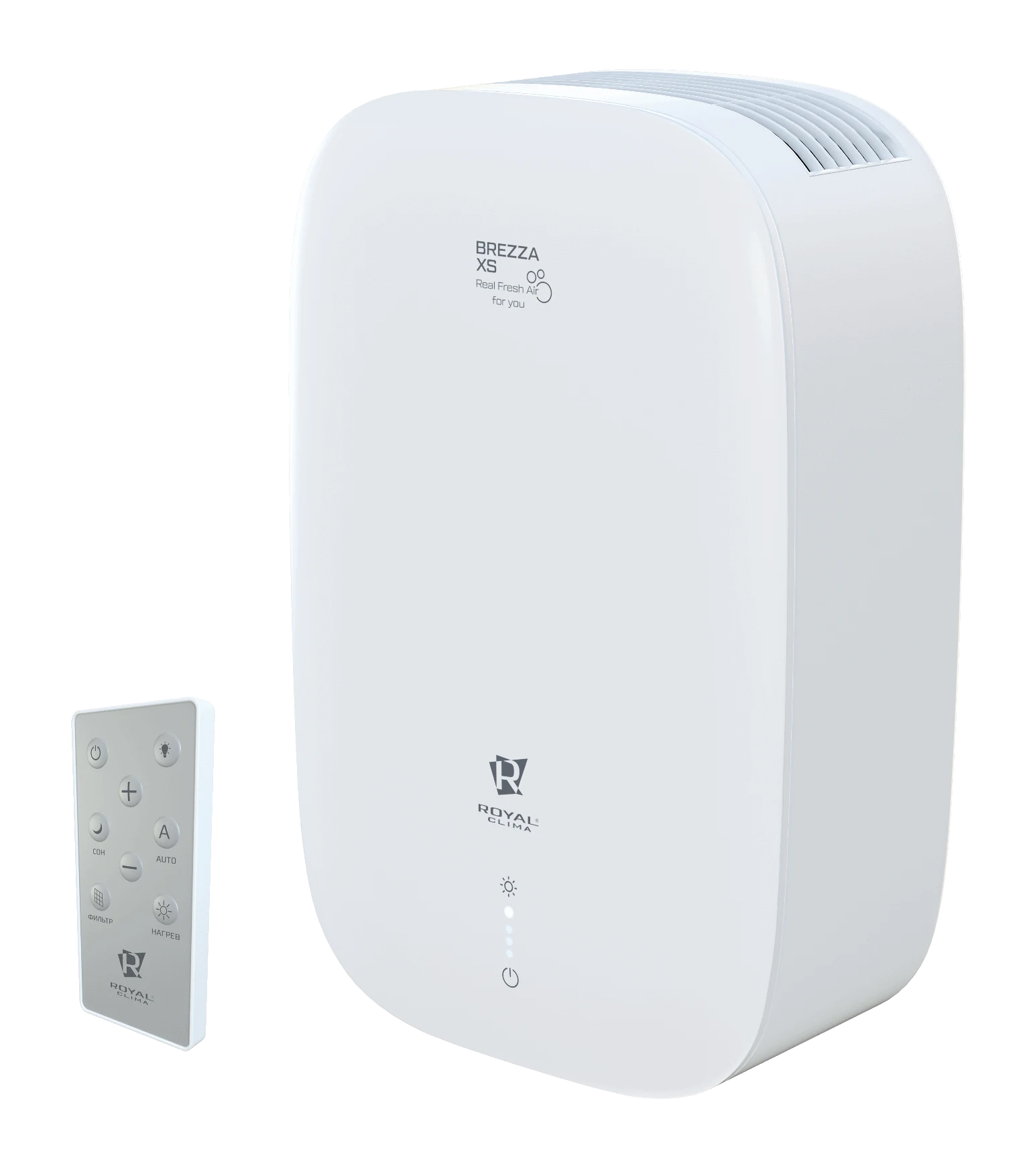 Современная бытовая приточная вентиляционная установка Royal Clima BREZZA XS RCB 75