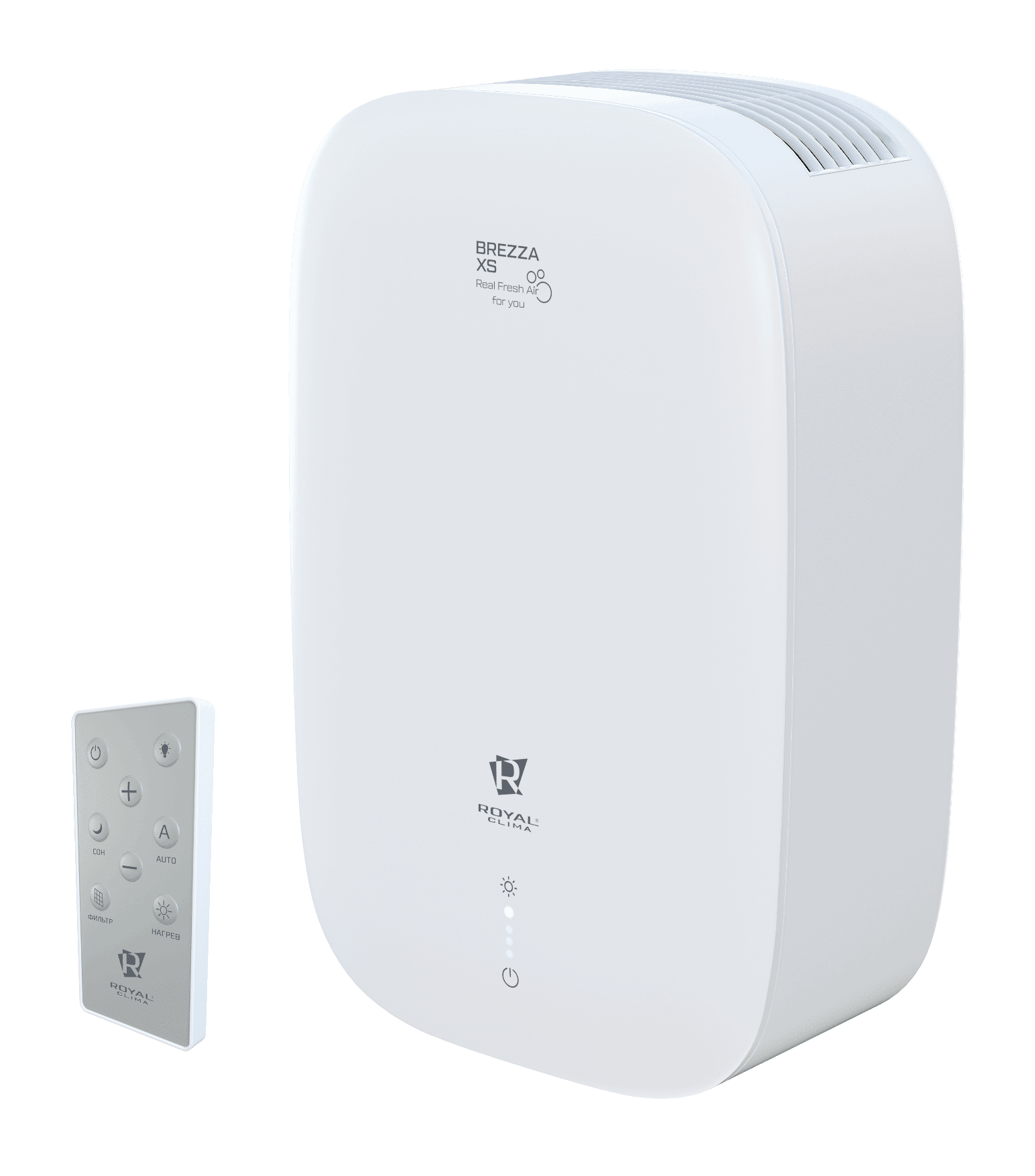 Современная бытовая приточная вентиляционная установка Royal Clima BREZZA XS RCB 75