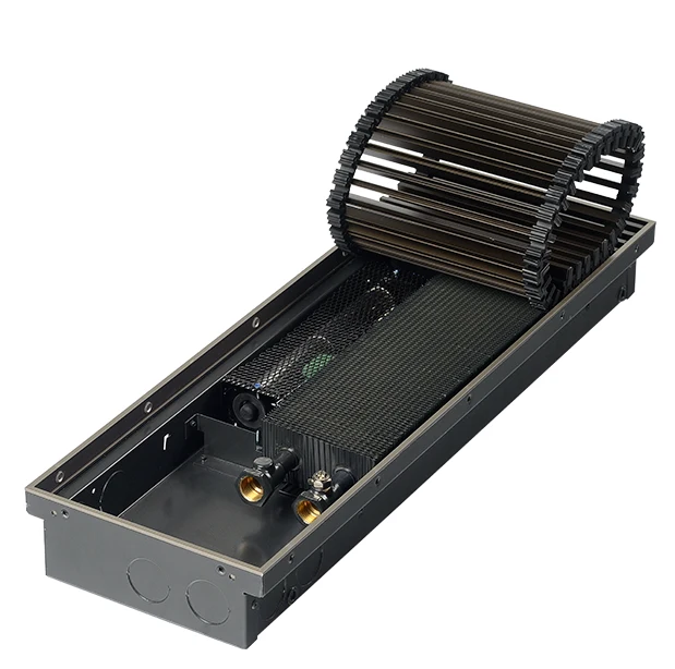 Внутрипольный конвектор Isoterm Гольфстрим-24В 110х270х4000