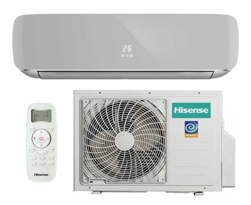 Кондиционер Hisense Crystal Silver AS-09UW4RYDTG05(S)