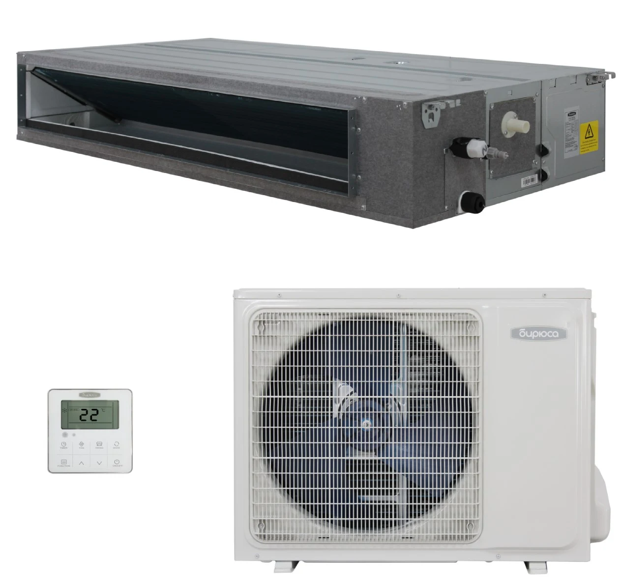 Канальный кондиционер Бирюса BLMD-H60/5DR1