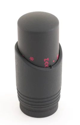 Узел нижнего подключения Delta DUO универсальный с термоголовкой М30х1,5 RAL 9005 (Черный)