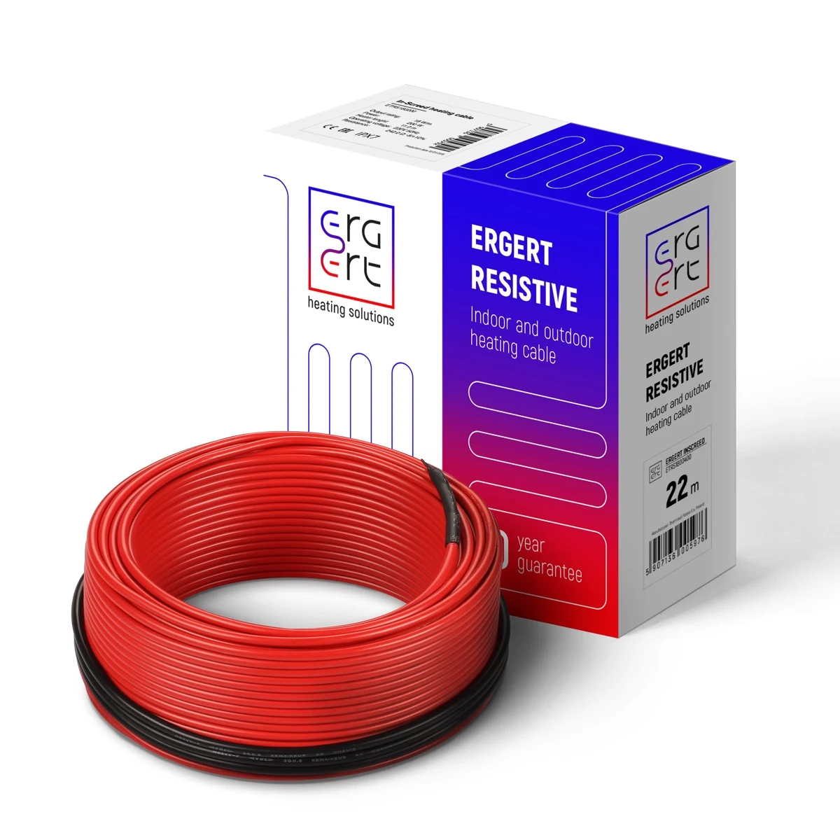 Нагревательный кабель Ergert (ETRS-18) 1500 Вт, 83м