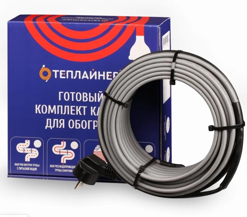 Греющий кабель Теплайнер Profi КСН-16, 144 Вт, 9 м