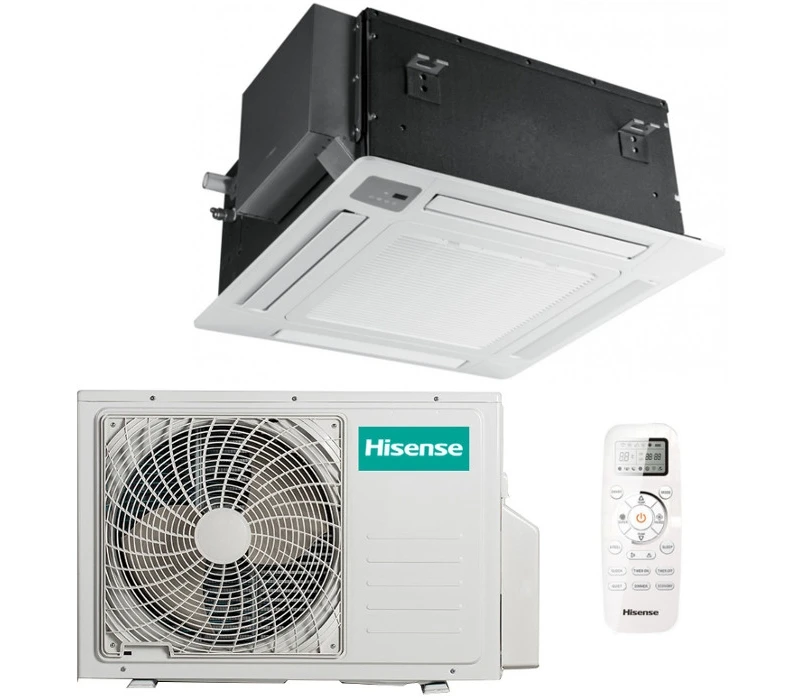 Кассетный кондиционер Hisense AMC-12UR4RCC8/AUW-12U4RS8