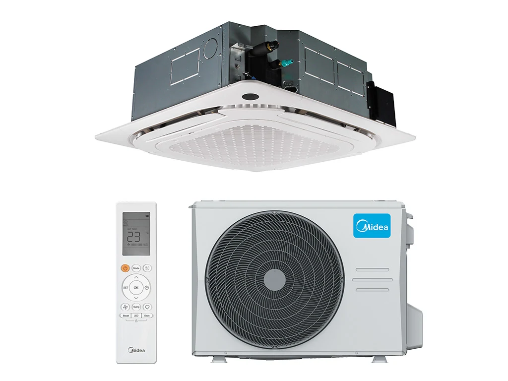 Кассетный кондиционер Midea MCD1-55HRFNX(GA)-B/MOE30U-55HFN8-R(GA)/T-MBQ4-04AWD